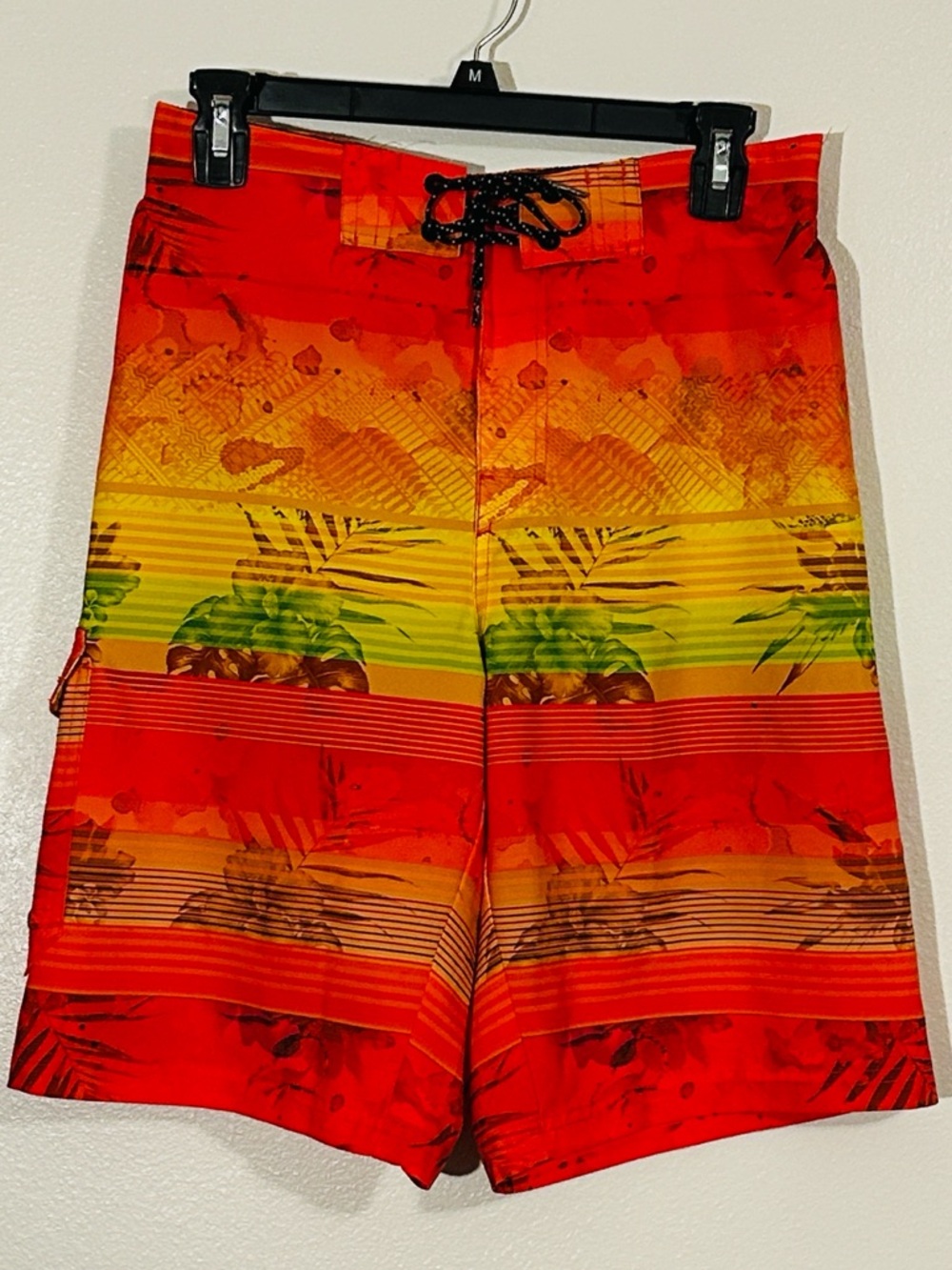 NWOT Tropical Print Swim Shorts